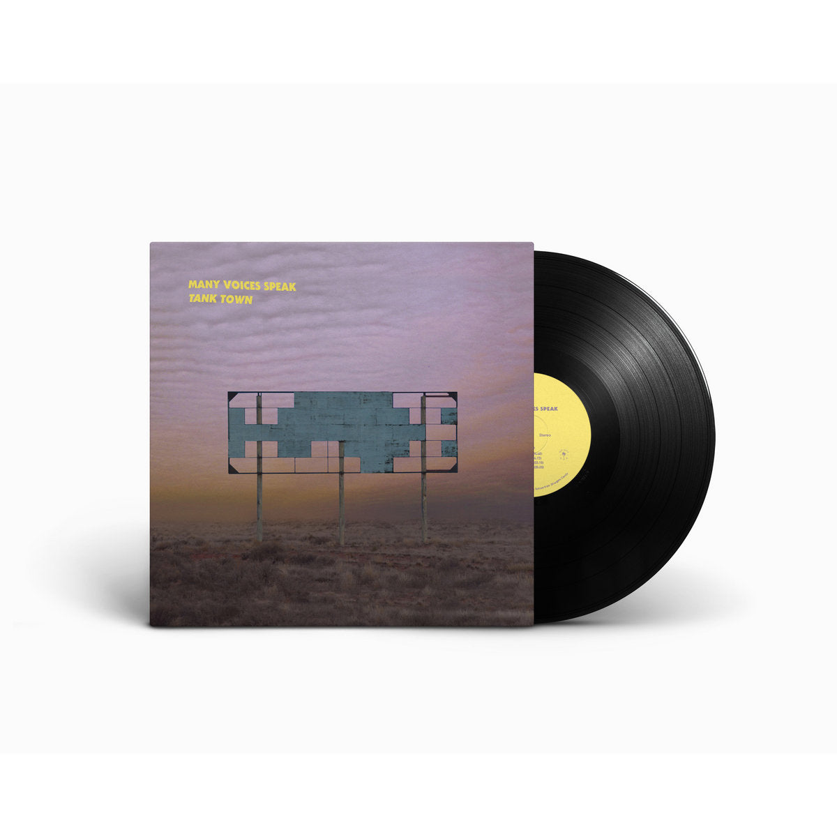 Many Voices Speak - Tank Town (svart vinyl)