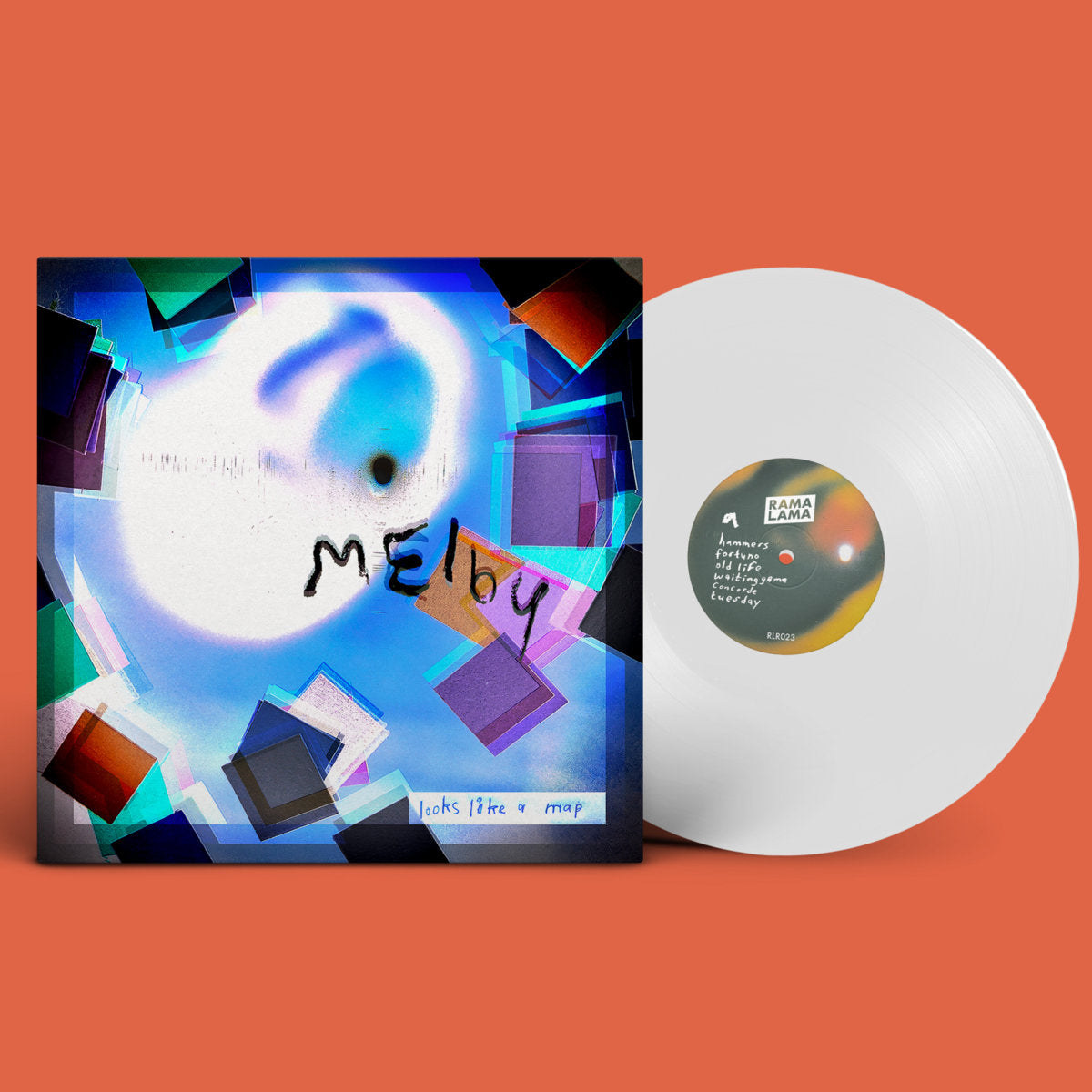 Melby - Looks like a map (vit vinyl)