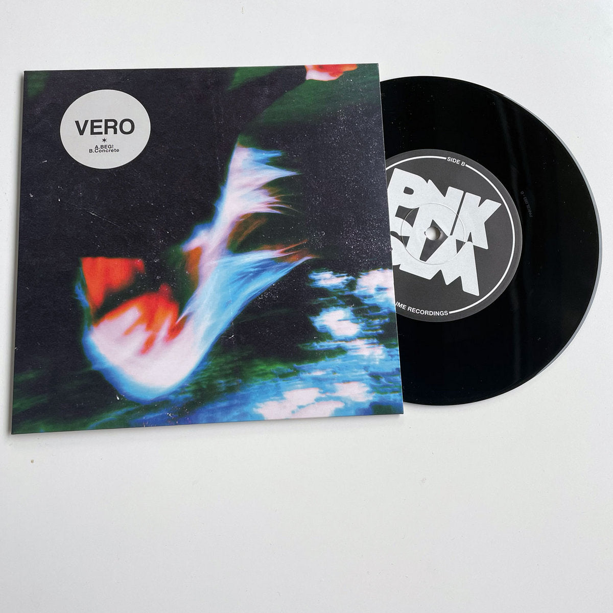 Vero - BEG! / Concrete 7" (svart vinyl)