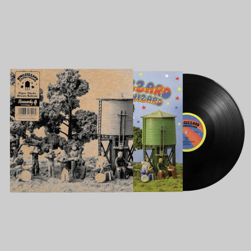 King Gizzard & The Lizard Wizard - Paper Mâché Dream Balloon (svart ekologisk vinyl)