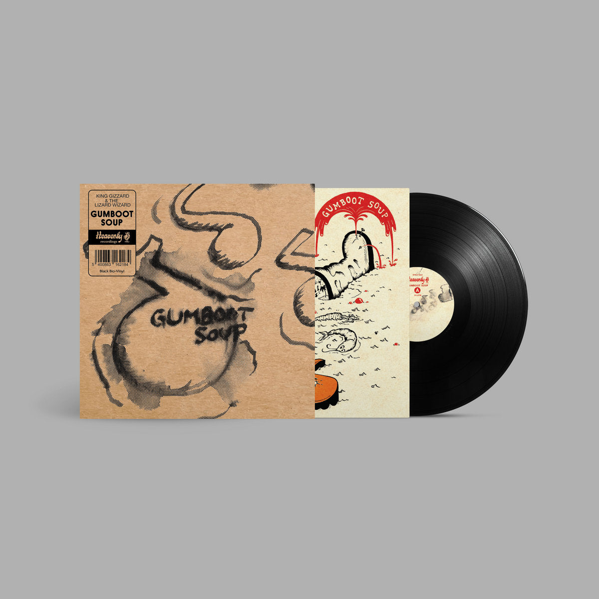 King Gizzard & The Lizard Wizard - Gumboot Soup (svart ekologisk vinyl)