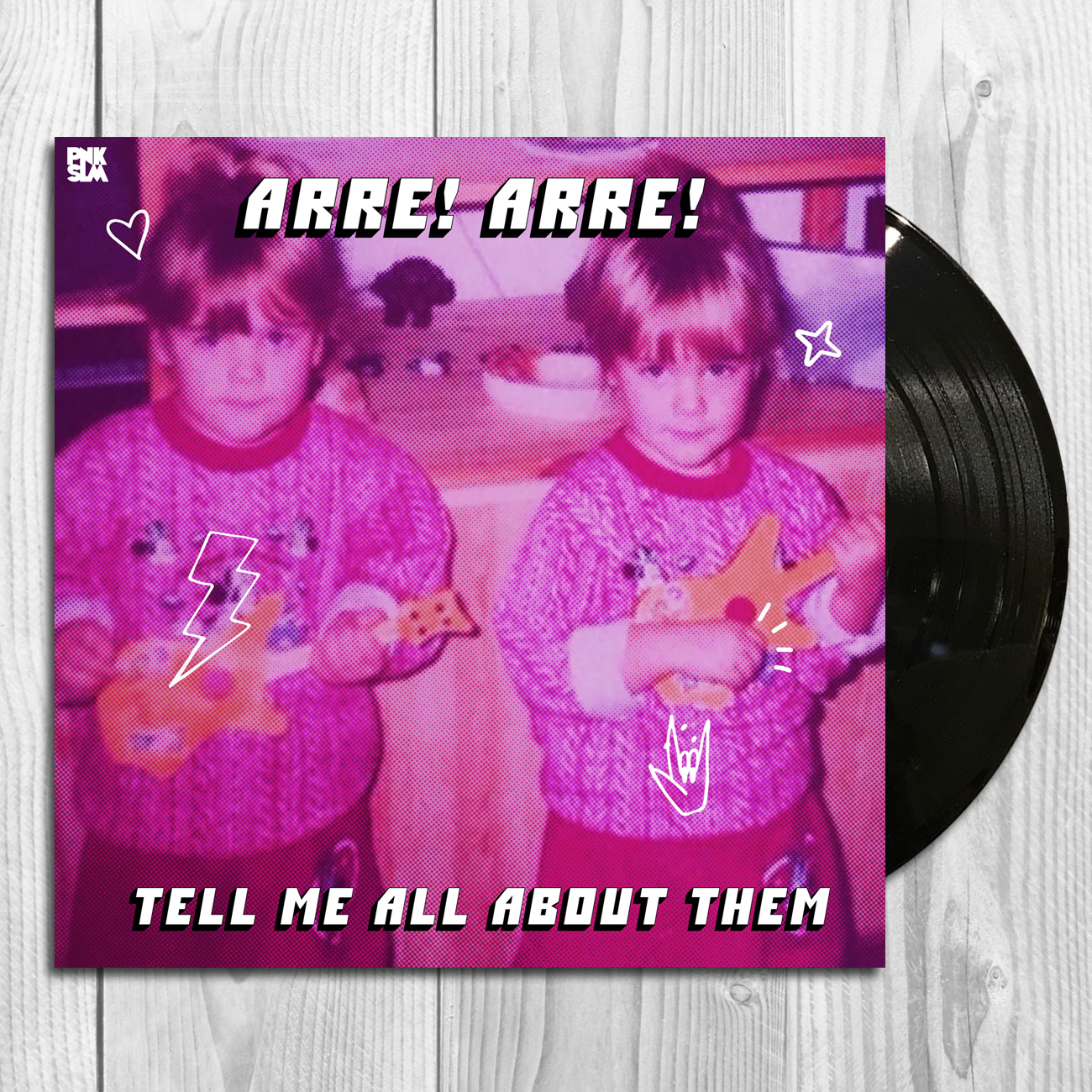 Arre! Arre! - Tell Me All About Them (svart vinyl)