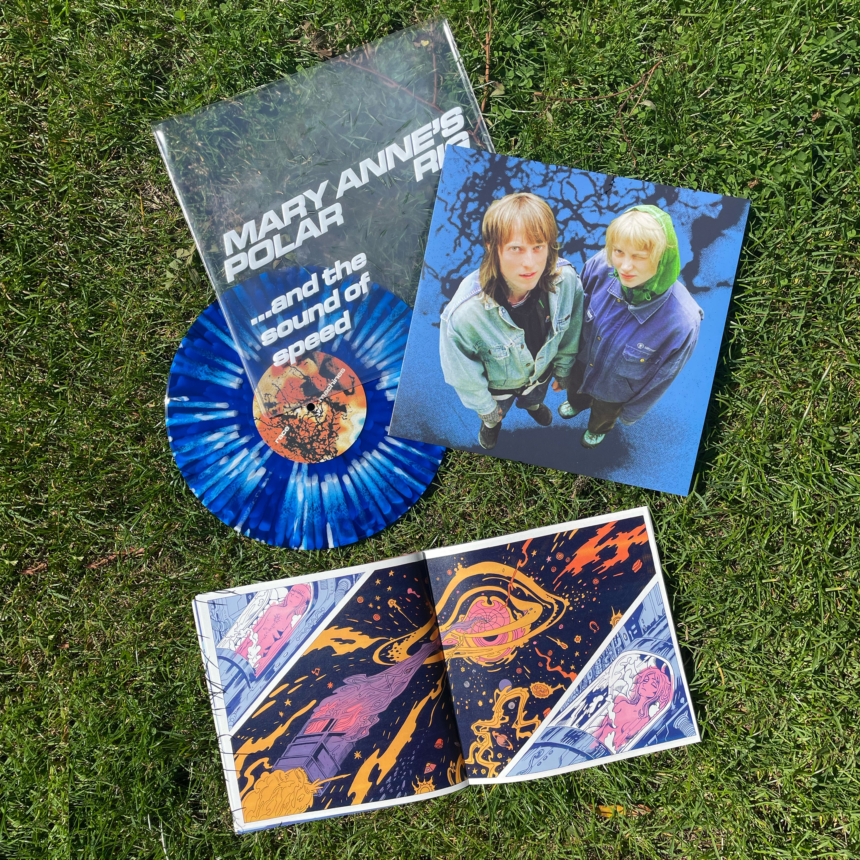 Mary Anne's Polar Rig - ...and the Sound of Speed (vinyl + comic book)