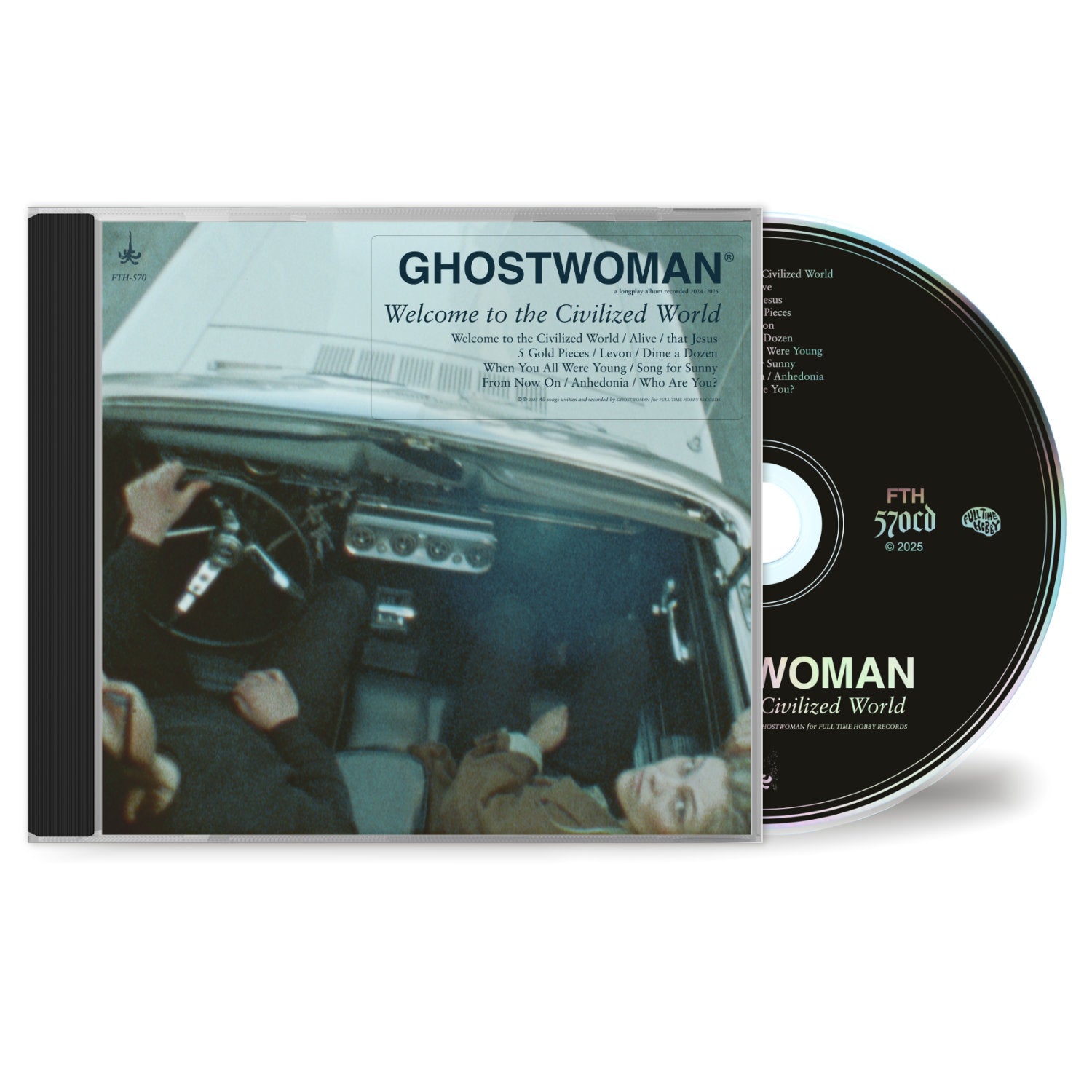 GHOSTWOMAN - Welcome to the Civilized World (CD)
