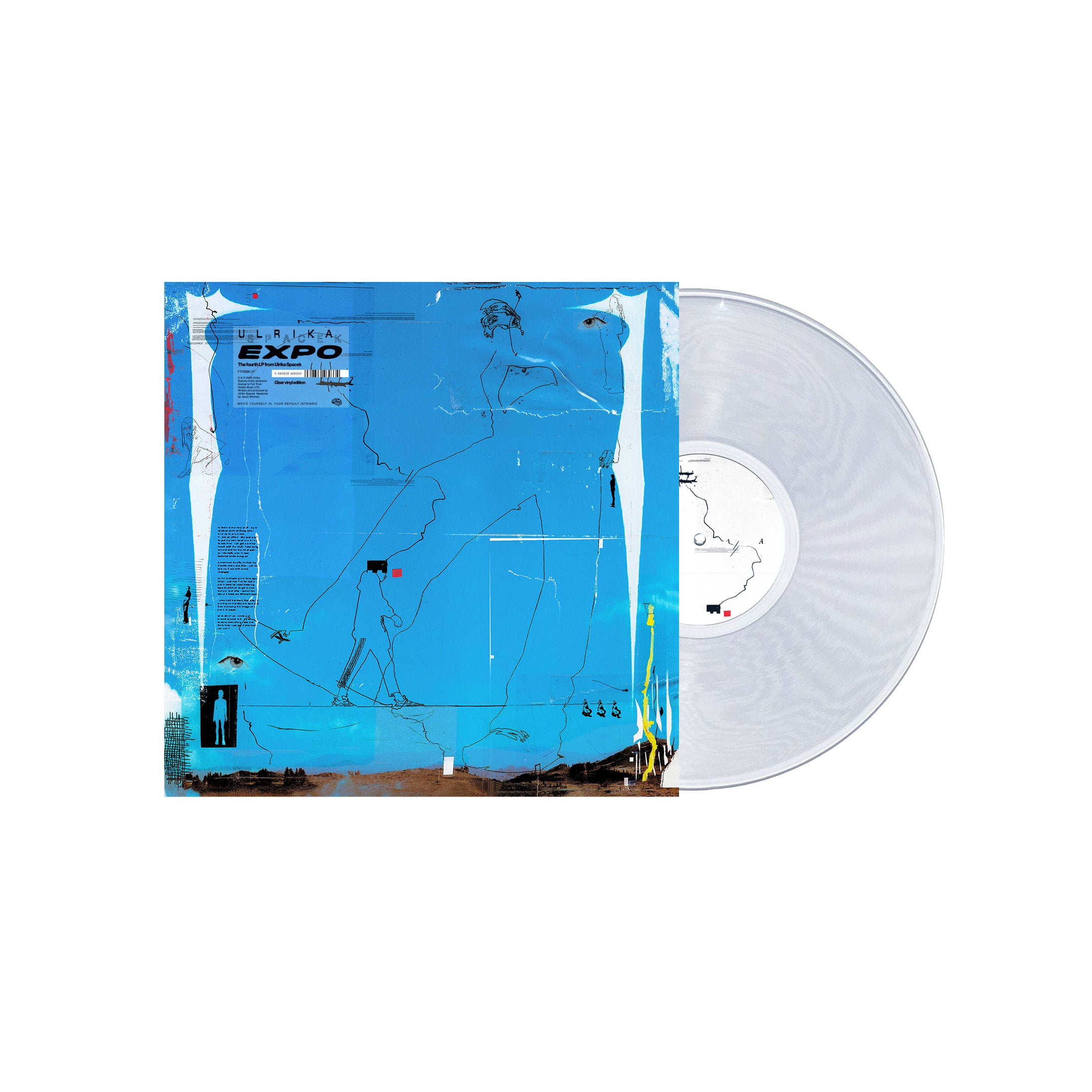 Ulrika Spacek - EXPO (crystal clear vinyl) ***FÖRBESTÄLLNING***