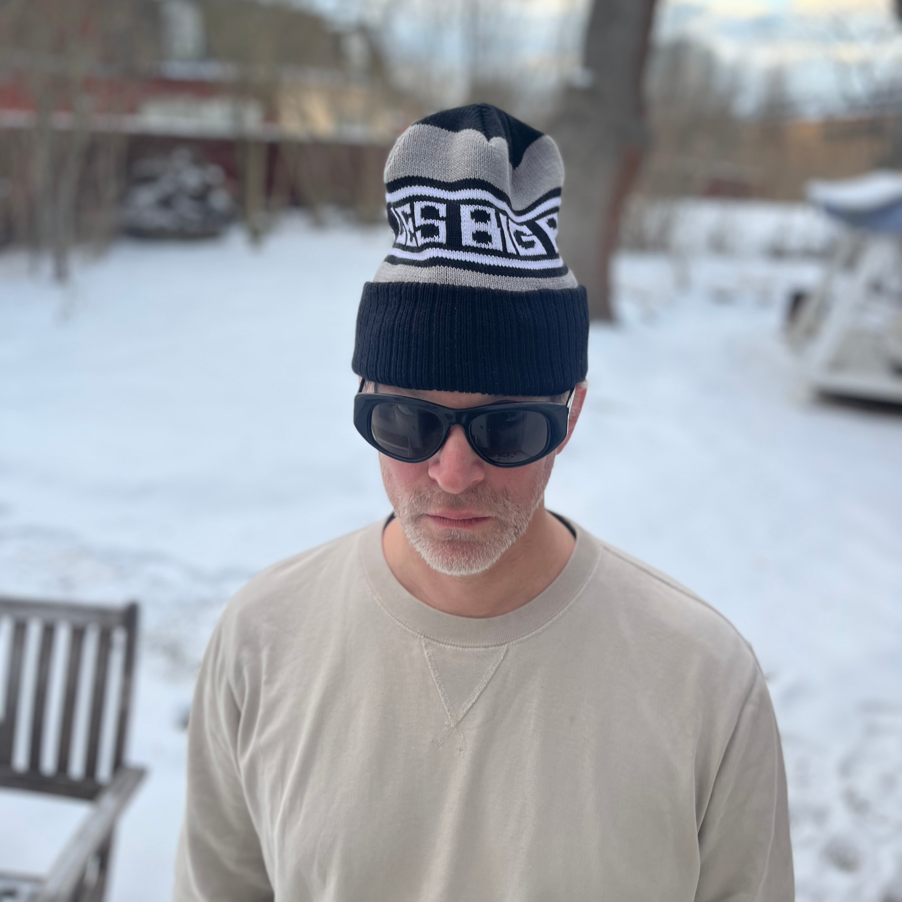 Les Big Byrd mössa (blå/grå)