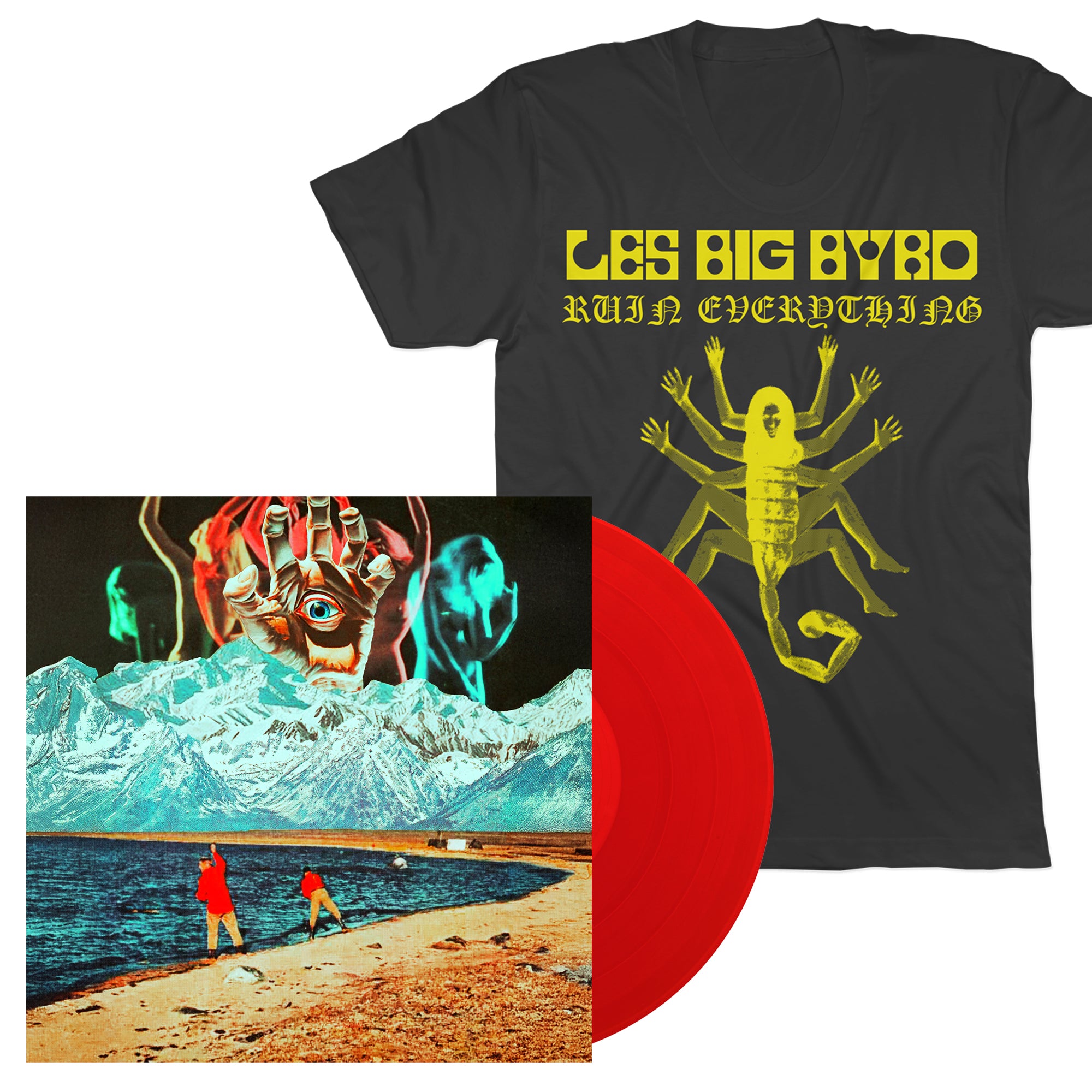 Les Big Byrd - Ruin Everything (Deluxepaket med röd vinyl) ***FÖRBESTÄLLNING***
