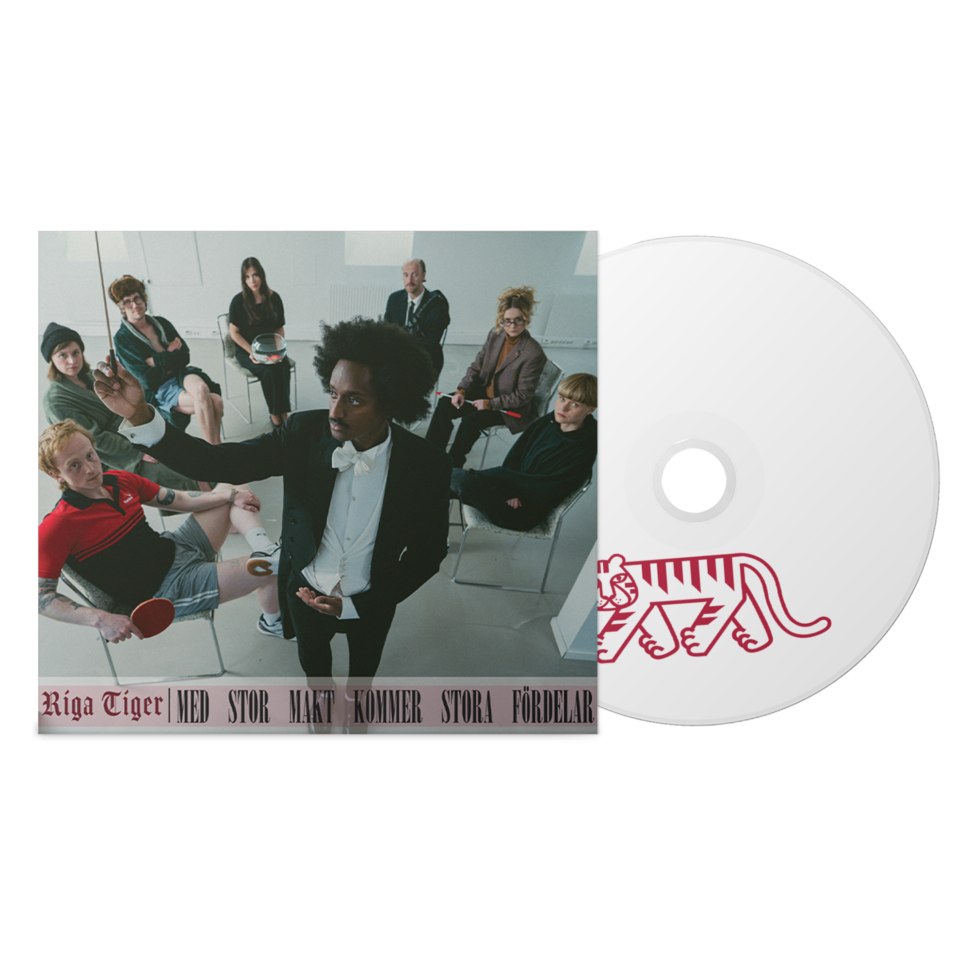 Riga Tiger - Med stor makt kommer stora fördelar (CD) ***FÖRBESTÄLLNING***