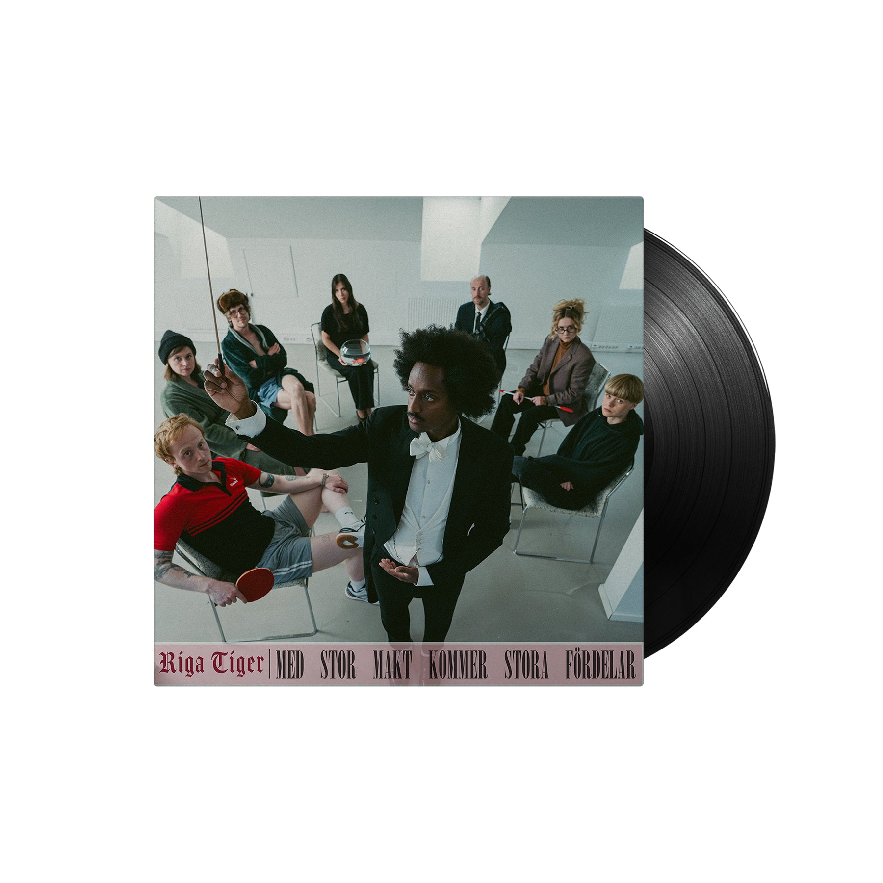Riga Tiger - Med stor makt kommer stora fördelar (vinyl) ***FÖRBESTÄLLNING***