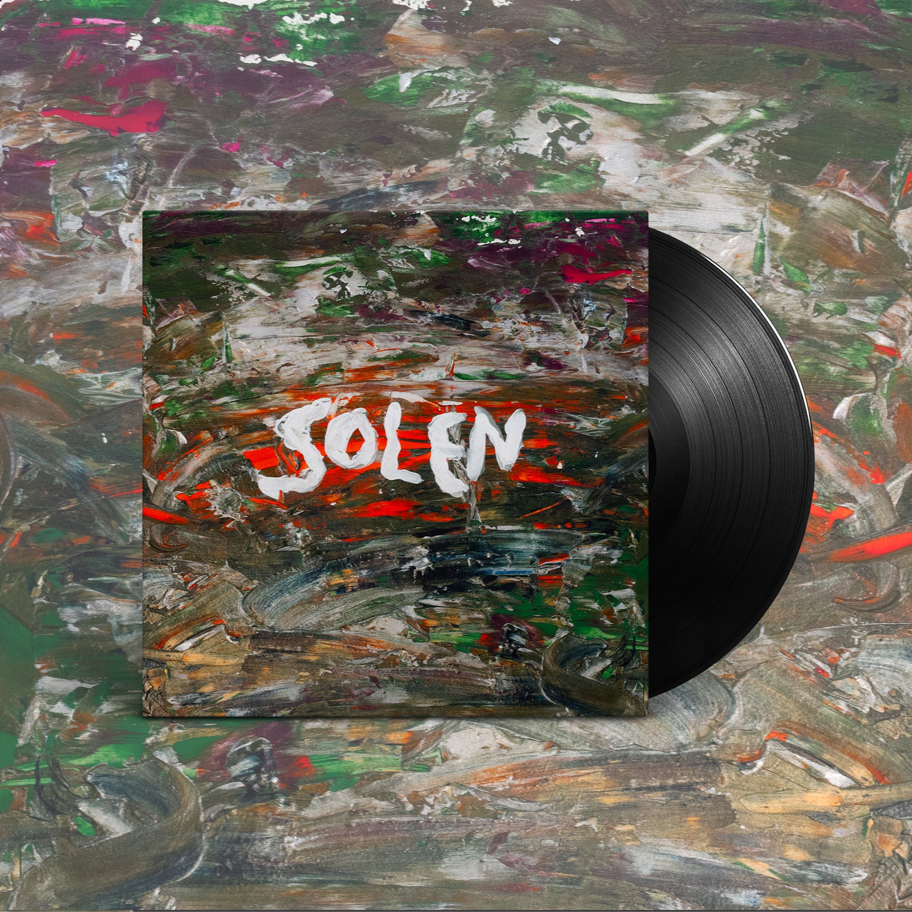 Solen - Solen (svart vinyl) ***FÖRBESTÄLLNING***