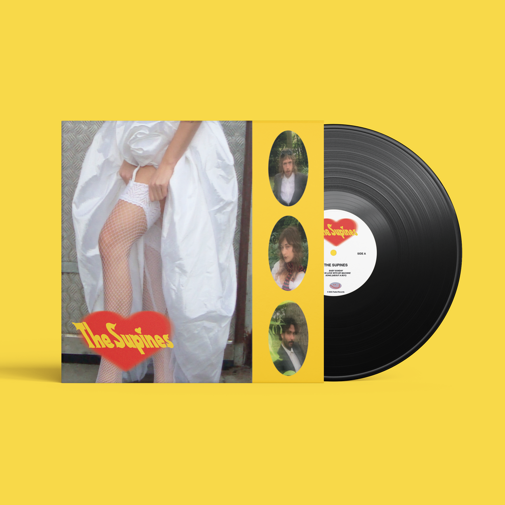 The Supines - The Supines EP (svart vinyl)