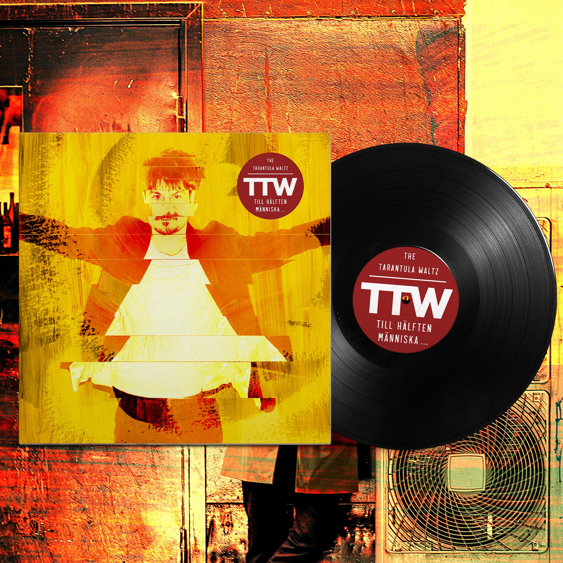 The Tarantula Waltz - Till hälften människa... (svart vinyl)
