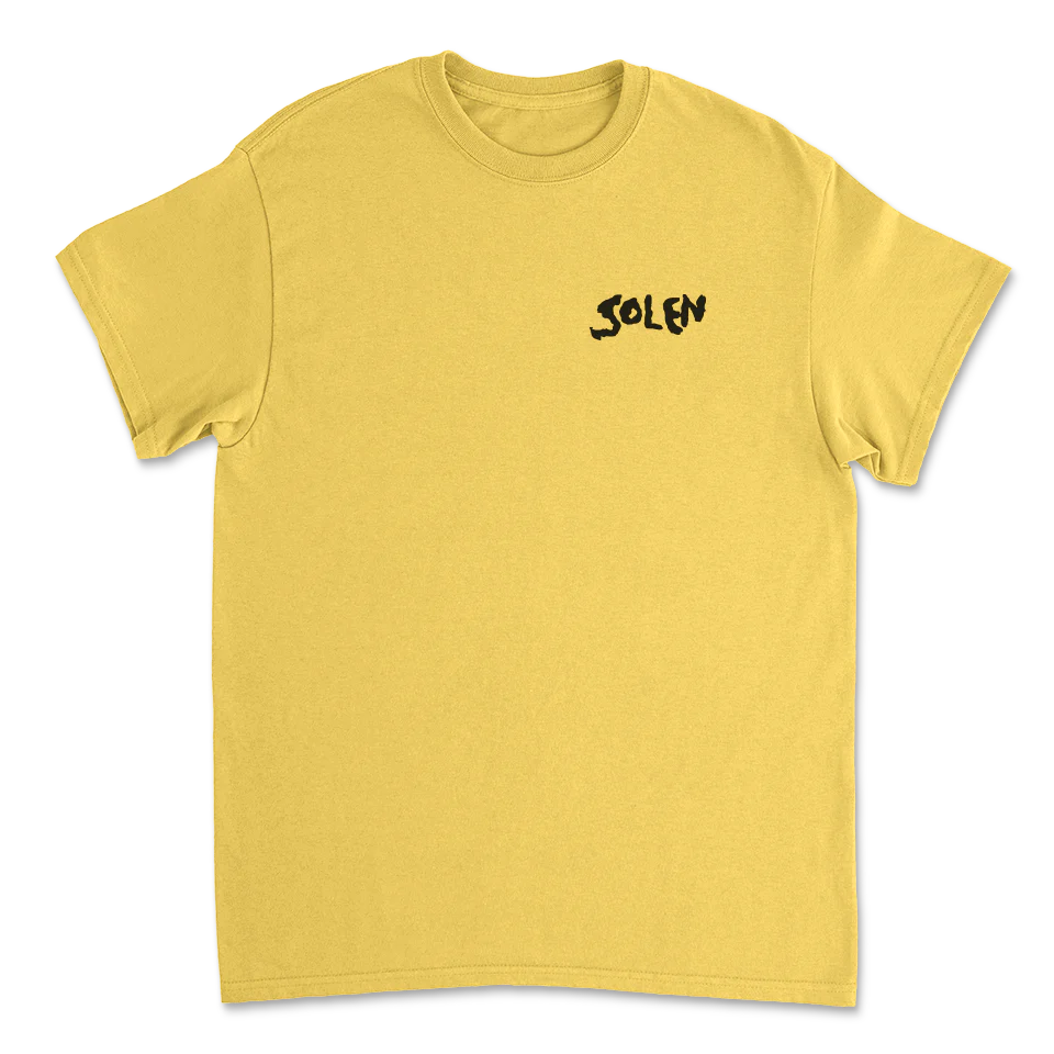 Solen gul t-shirt