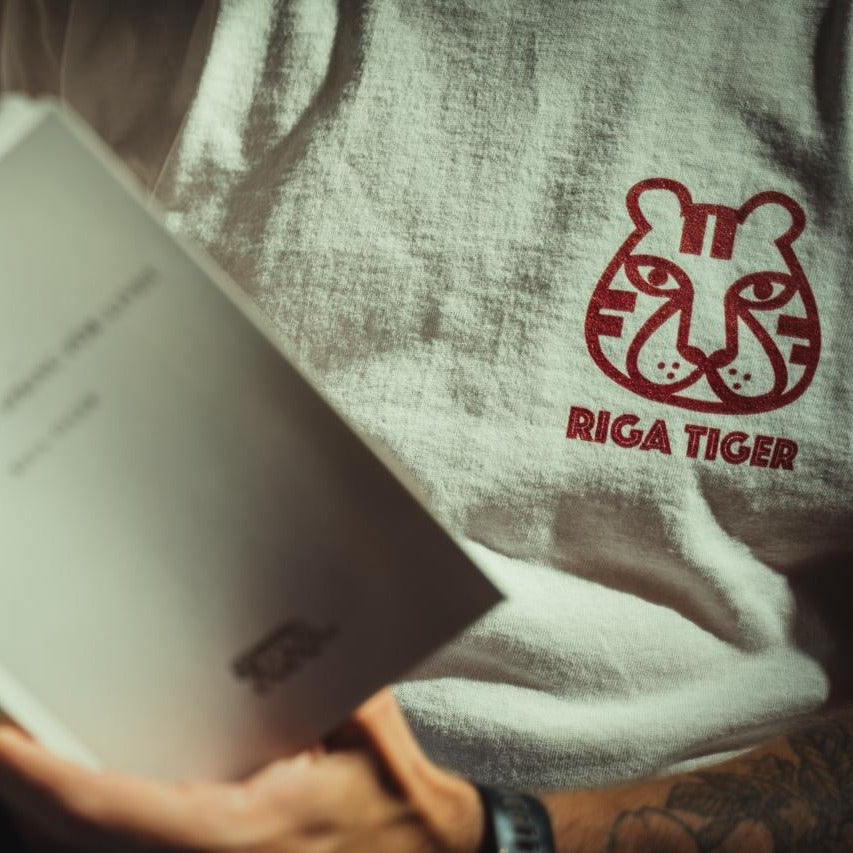 Riga Tiger T-shirt (vit)