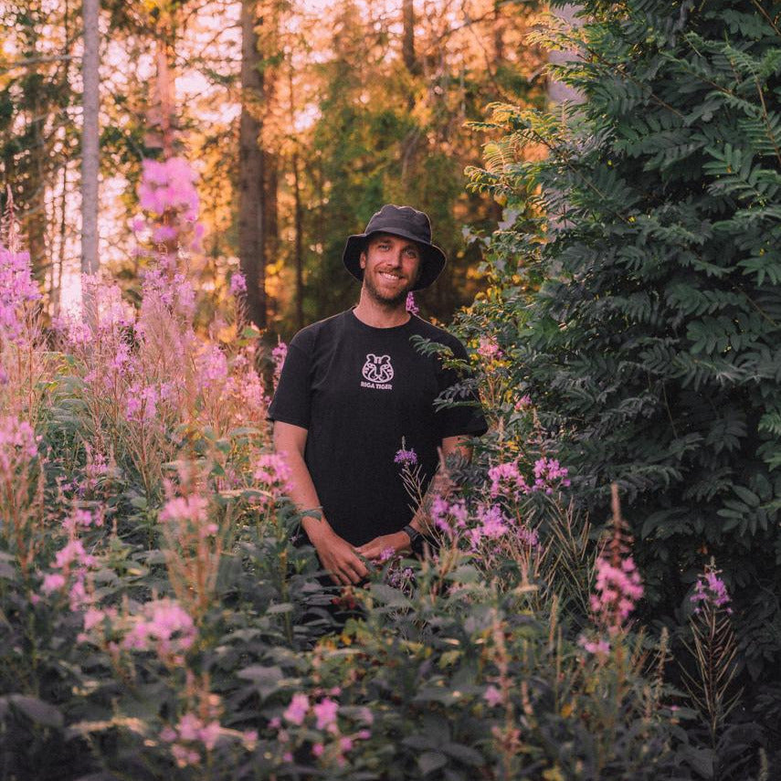 Riga Tiger T-shirt (svart)