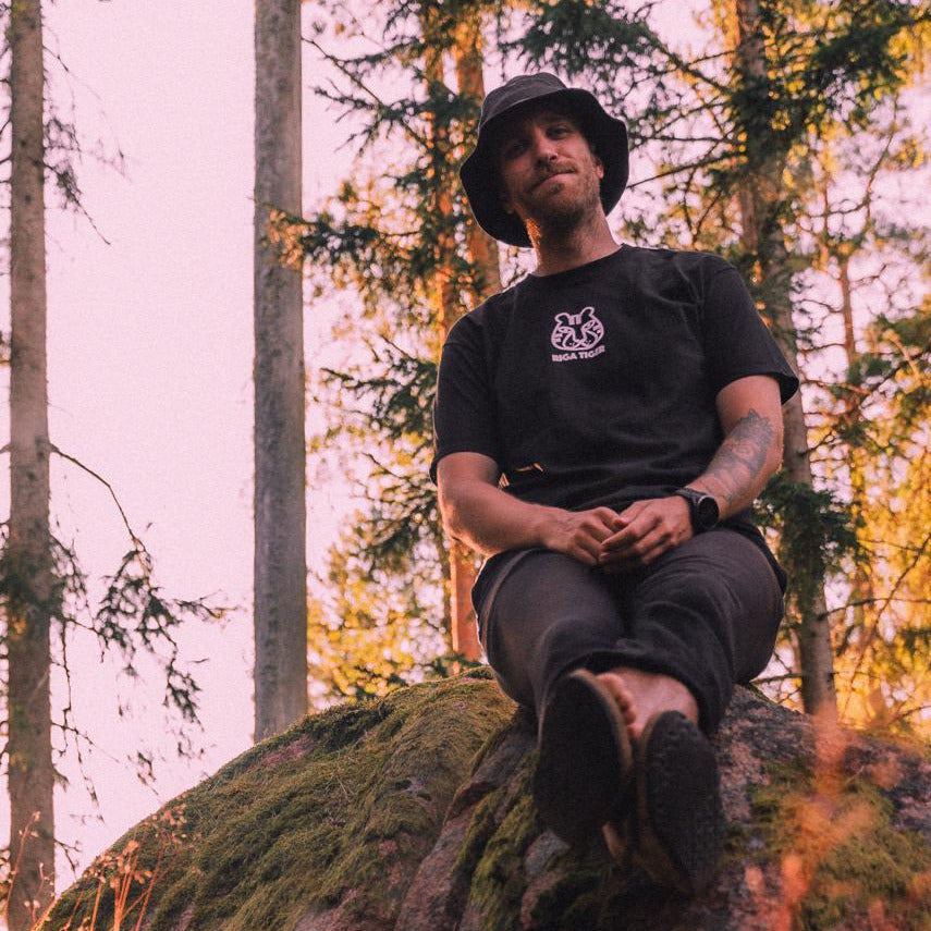 Riga Tiger T-shirt (svart)