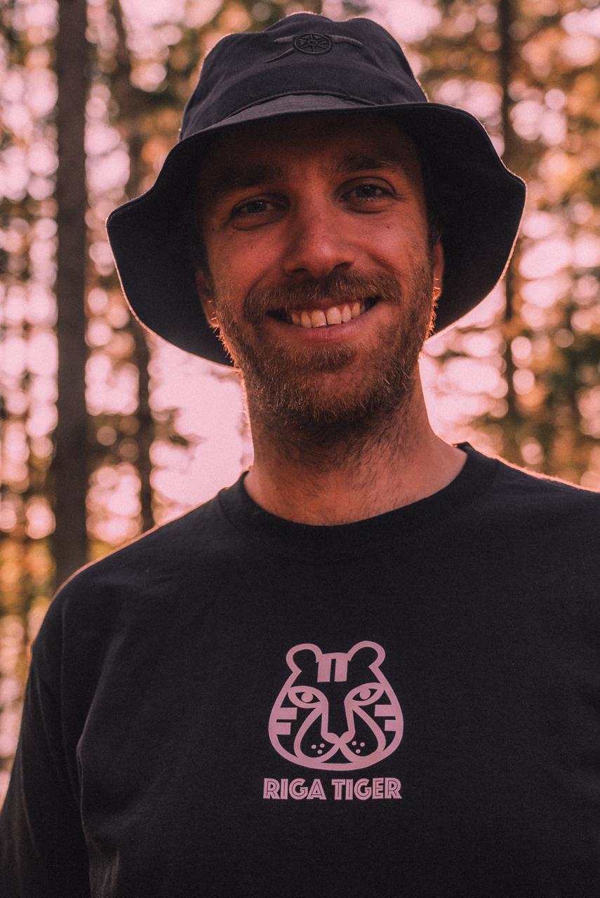 Riga Tiger T-shirt (svart)
