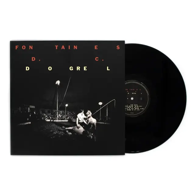 Fontaines D.C. - Dogrel (svart vinyl)