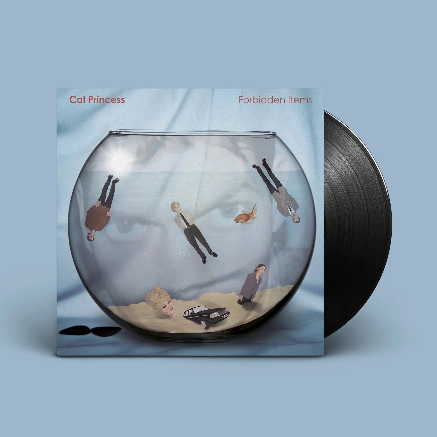 Cat Princess - Forbidden Items (svart vinyl)