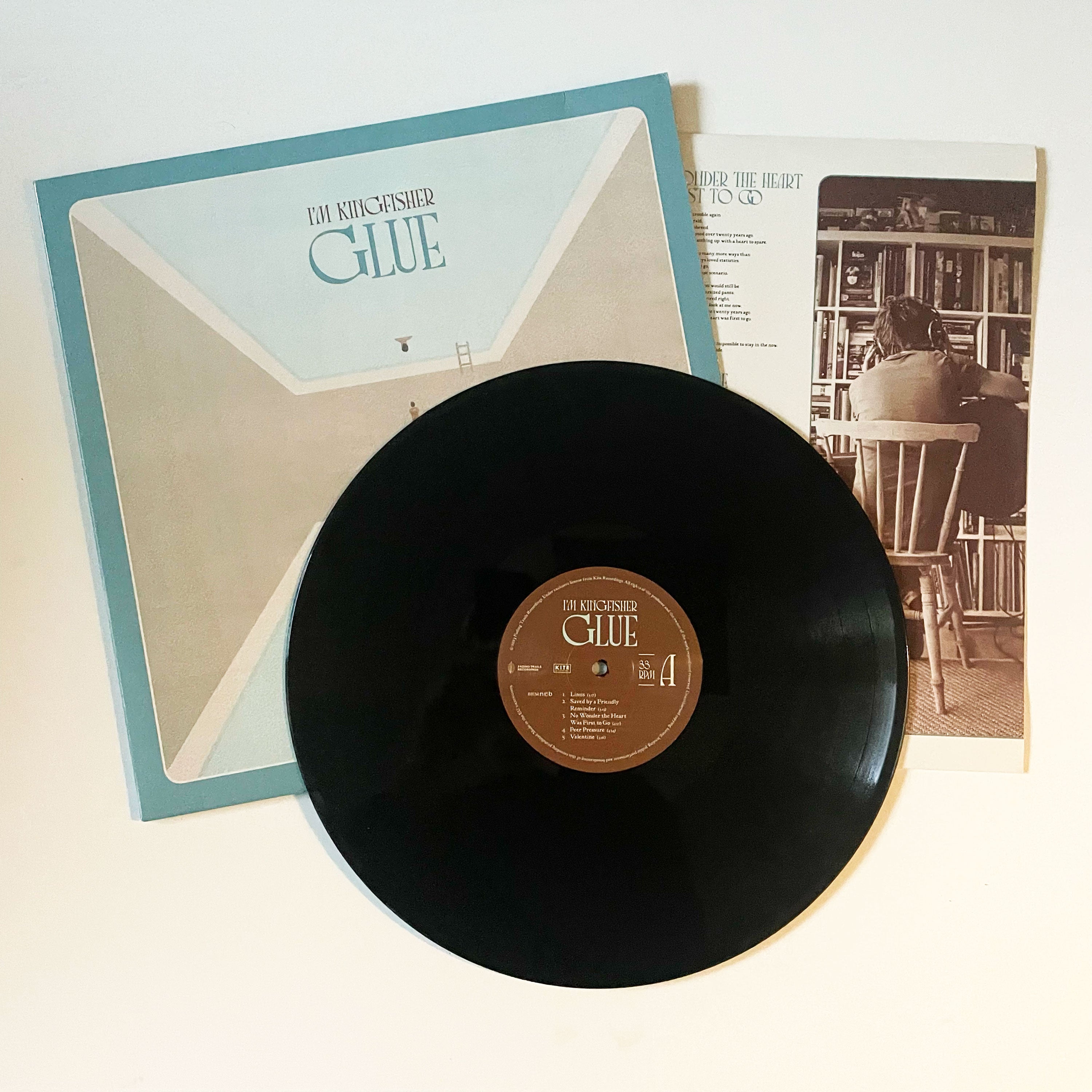 I'm Kingfisher - Glue (svart vinyl)