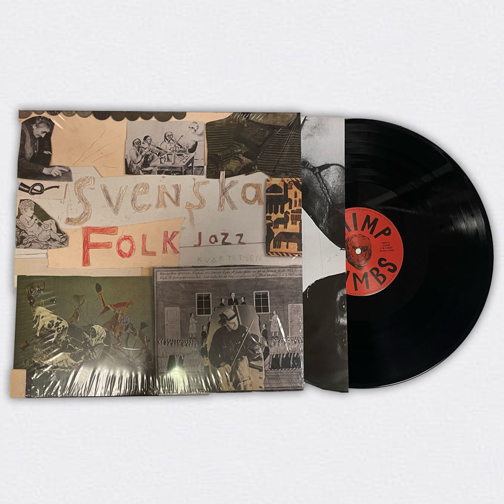 Svenska Folkjazzkvartetten - Folkjazz anfaller! LP (svart vinyl)