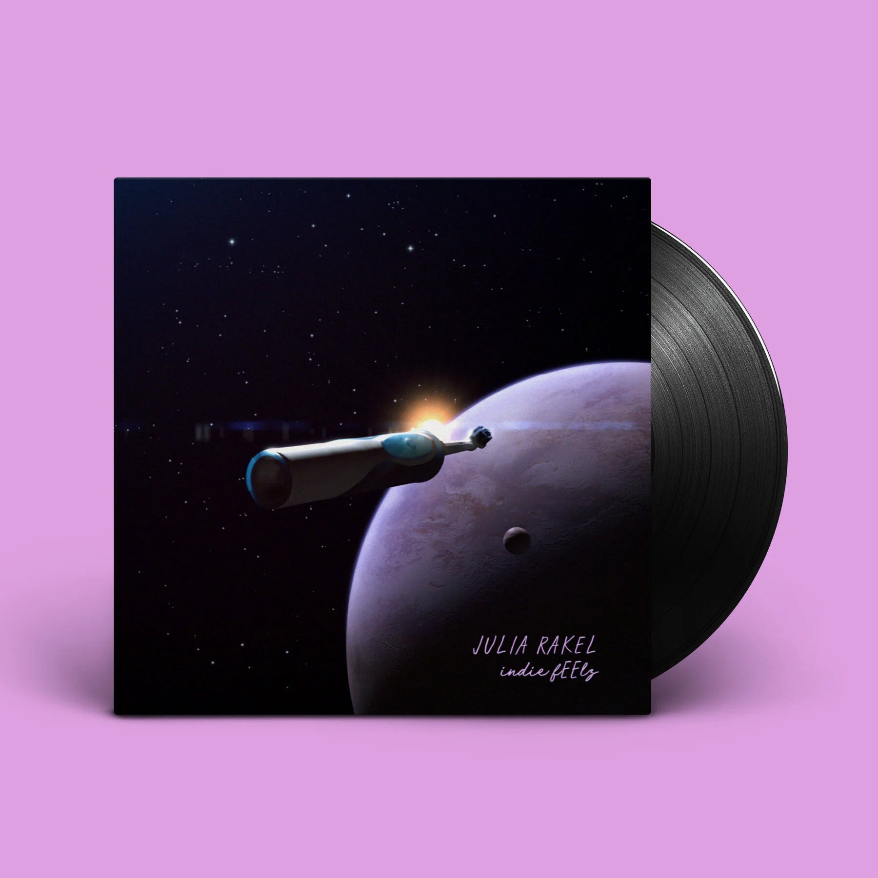 Julia Rakel - indie fEElz EP (svart vinyl)